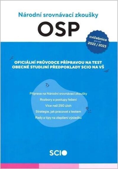 SCIO osp na VŠ Cvičebnice