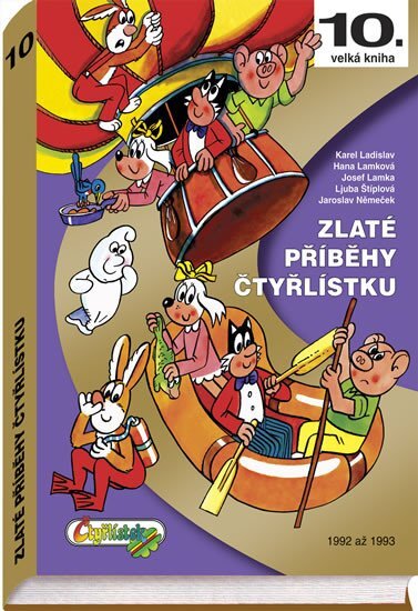 Zlaté příběhy Čtyřlístku 1992-1993 (10. velká kniha)