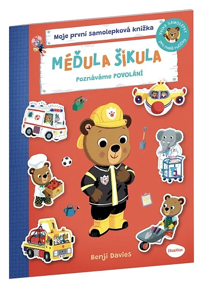 Méďula Šikula: Poznáváme povolání - samolepkový sešit
