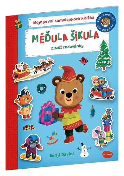 Méďula šikula: Zimní radovánky - samolepková kniha