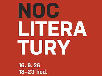 Zveme Vás na Noc literatury 2026