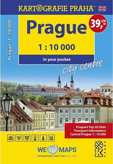 Praha ve vaší kapse 1:10 000 Centrum města