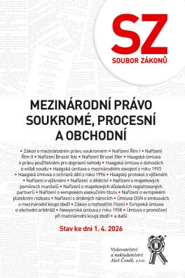 Mezinárodní právo soukromé, procesní a obchodní , k 1.4. 2026