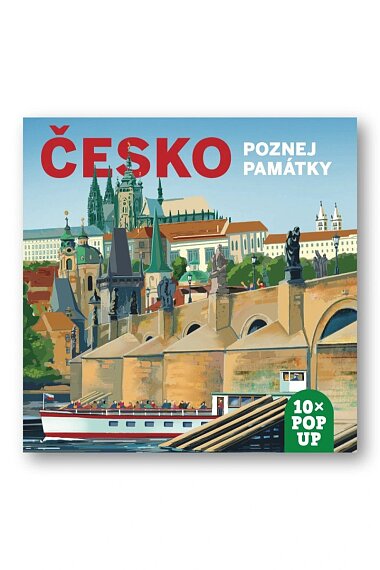 Česko Poznej památky 10x pop-up