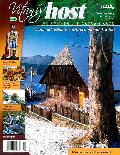 Vítaný host na Šumavě 4/2025 Zima