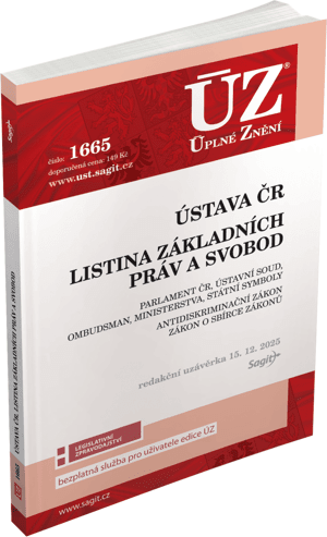 ÚZ 1665 Ústava ČR Listina základních práv a svobod