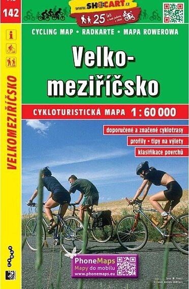 Velkomeziříčsko cykloturistická mapa 1:60 000