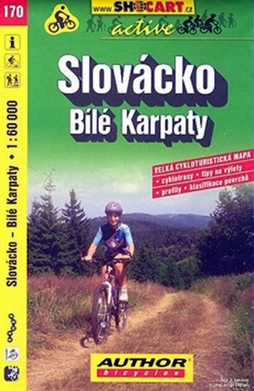 Slovácko Bílé Karpaty 1:60 000 cyklomapa