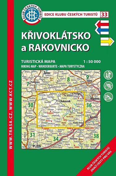 Křivoklátsko a Rakovnicko 1:50 000 8.vydání