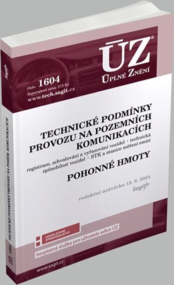 ÚZ 1604 Technické podmínky provozu na pozemních komunikacích, Pohonné hmoty
