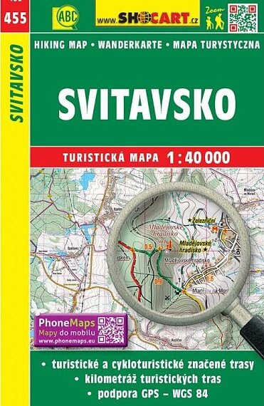 Svitavsko 1:40 000 turistická mapa