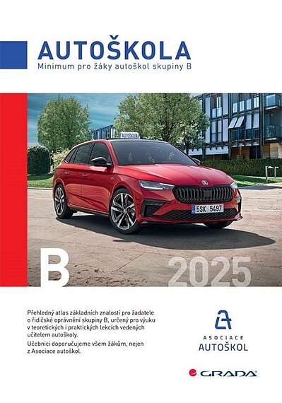 Autoškola B 2025 - minimum pro žáky autoškol skupiny B