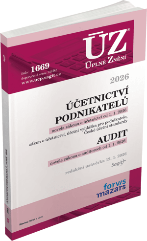 ÚZ č. 1669- Účetnictví podnikatelů