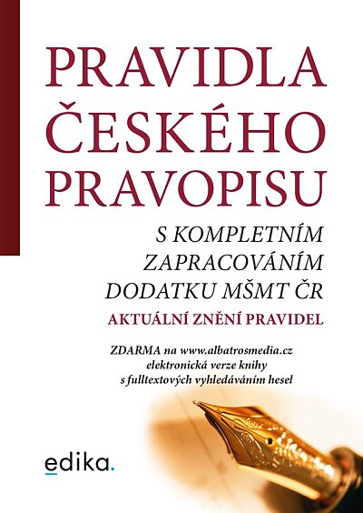 Pravidla českého pravopisu s kompletním zapracováním MŠMT ČR