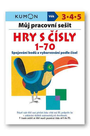 Hry s čísly 1-70  Můj pracovní sešit Kumon