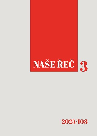 Naše řeč 3/2025