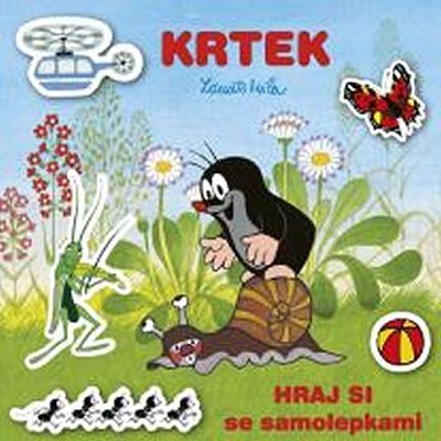 Krtek Hraj si se samolepkami