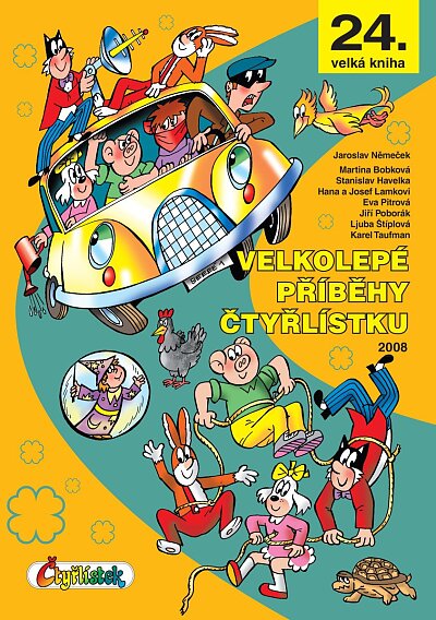 Velkolepé příběhy Čtyřlístku 2008 (24. velká kniha)