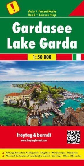 Gardasee Lake Garda 1:50 000