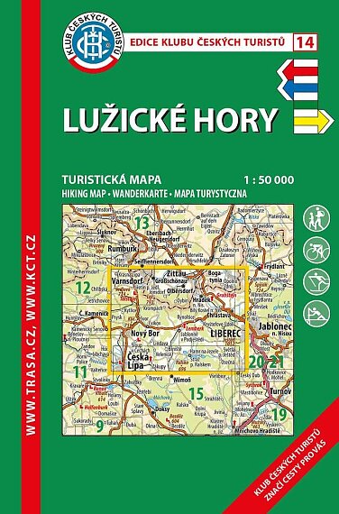 Lužické hory 1:50 000