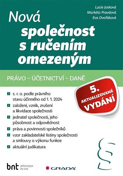 Nová společnost s ručením omezeným (5. akt. vyd.)