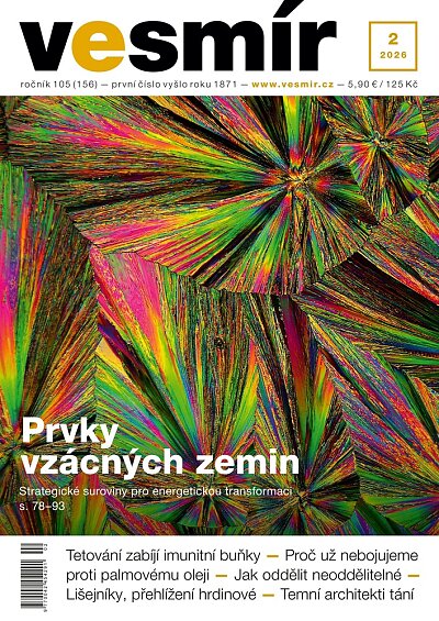 Vesmír 2/2026