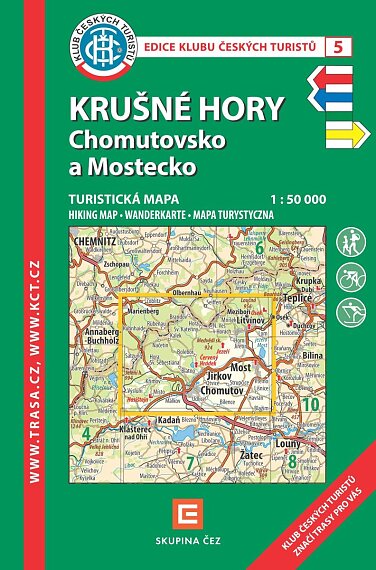 KČT 5 Krušné hory Chomutovsko a Mostecko