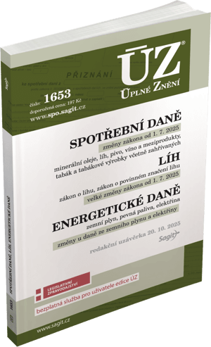 ÚZ 1653 Spotřební daně