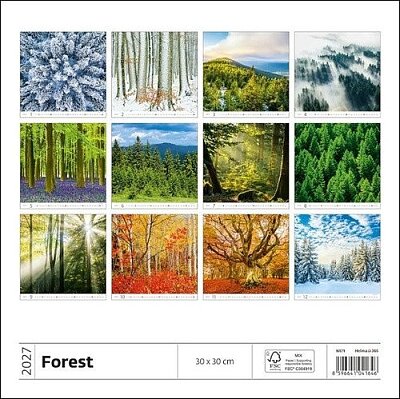 Kalendář Forest 2027