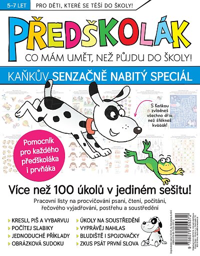 Předškolák. Kaňkův speciál školních dovedností