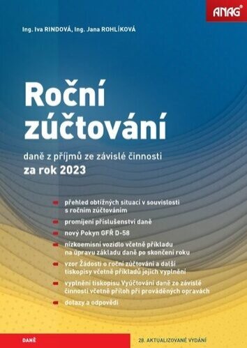 Roční zúčtování daně z příjmů ze závislé činnosti za rok 2023