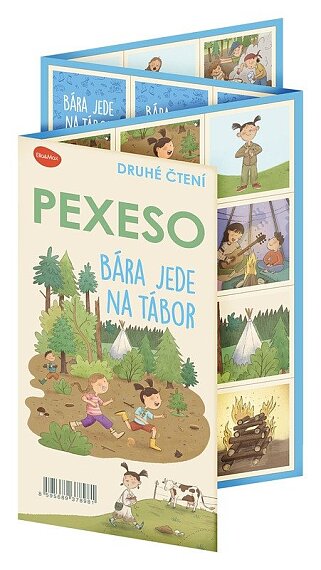 Pexeso Bára jede na tábor