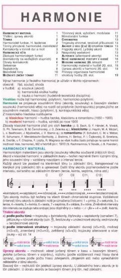 Harmonie v hudbě - skládačka