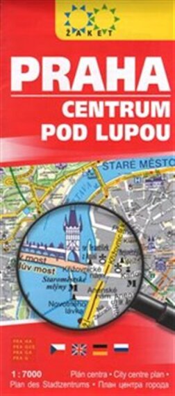 Praha - Centrum pod lupou 1:7 000