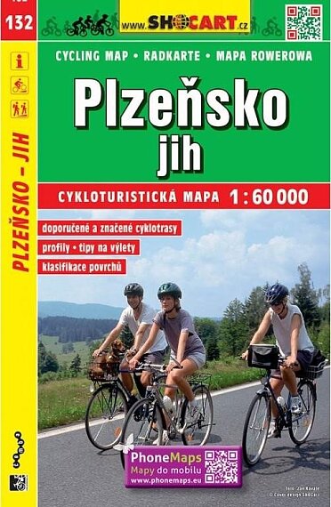 Plzeňsko jih 1:60 000 cyklo