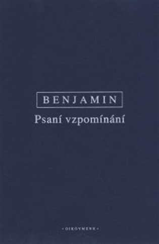 Psaní vzpomínání Výbor z díla III.