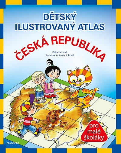 Dětský ilustrovaný atlas Česká republika