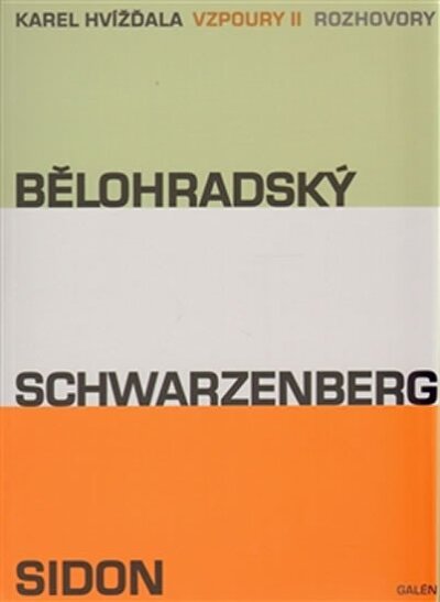 Vzpoury II Bělohradský Schwarzenberg Sidon