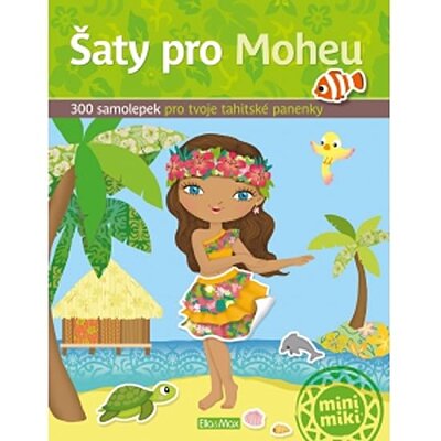 Šaty pro Moheu 300 samolepek pro tvoje tahitské panenky