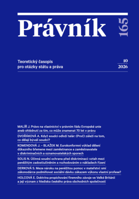 Právník 10/2026