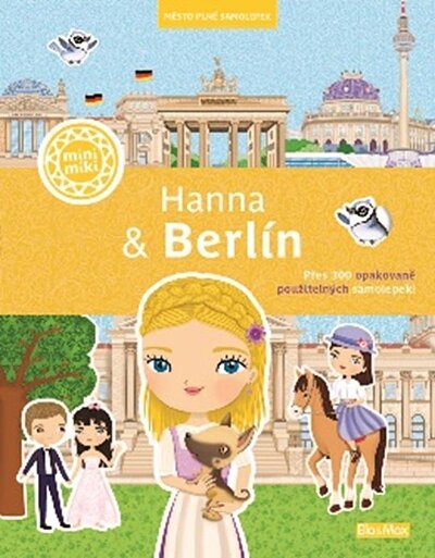 Hana & Berlín Město plné samolepek