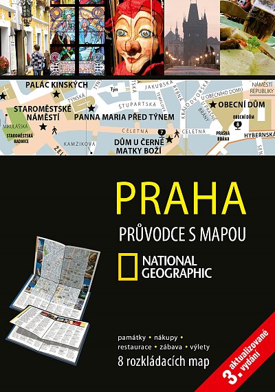 Praha - průvodce s mapou (National Geographic)