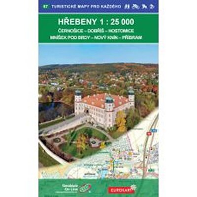 Hřebeny 1:25 000  3. vydání