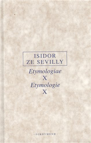 Etymologiae X Etymologie X