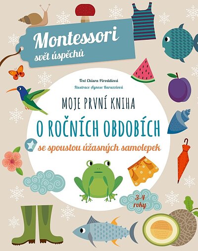 Moje první kniha o ročních obdobích Montessori svět úspěchů