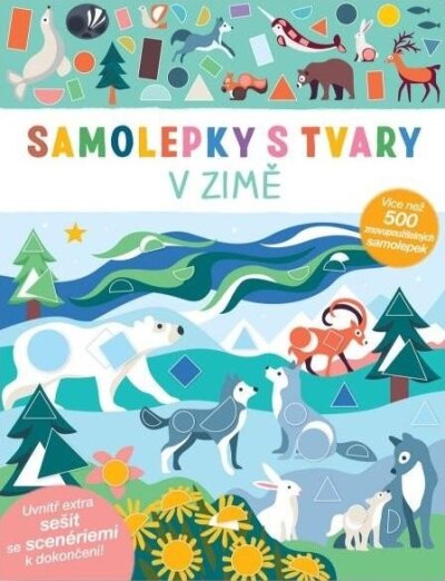 V zimě Samolepky s tvary