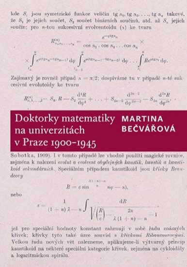 Doktorky matematiky na univerzitách v Praze 1900-1945