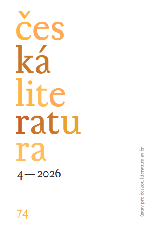 Česká literatura 4/2026
