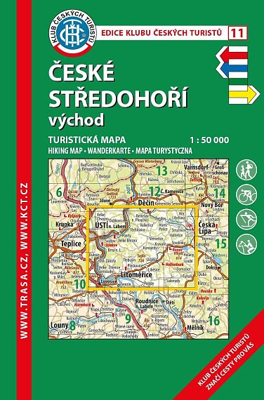 České středohoří východ 1:50 000