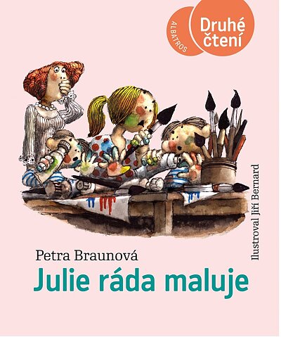 Julie ráda maluje